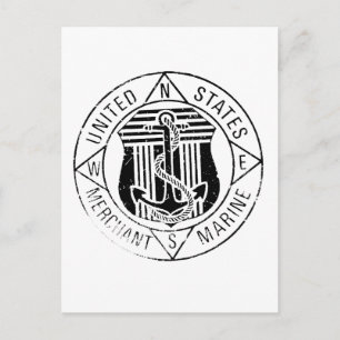 US-Handelsschiffe von: David Lee Postkarte