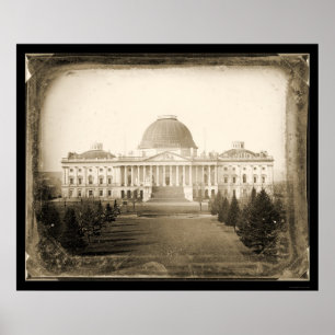 US-Hauptstadt DCDaguerreotype 1846 Poster