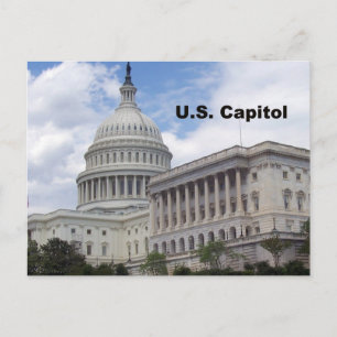 US-Hauptstadt Postkarte
