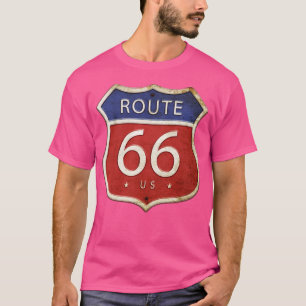 US Highway Route 66 Road Sign Trip gestört T-Shirt
