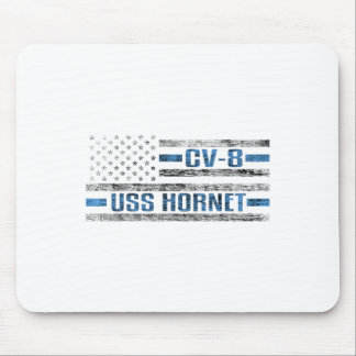 US Hornet Wwii Aircraft Carrier Cv-8 US Army Mousepad