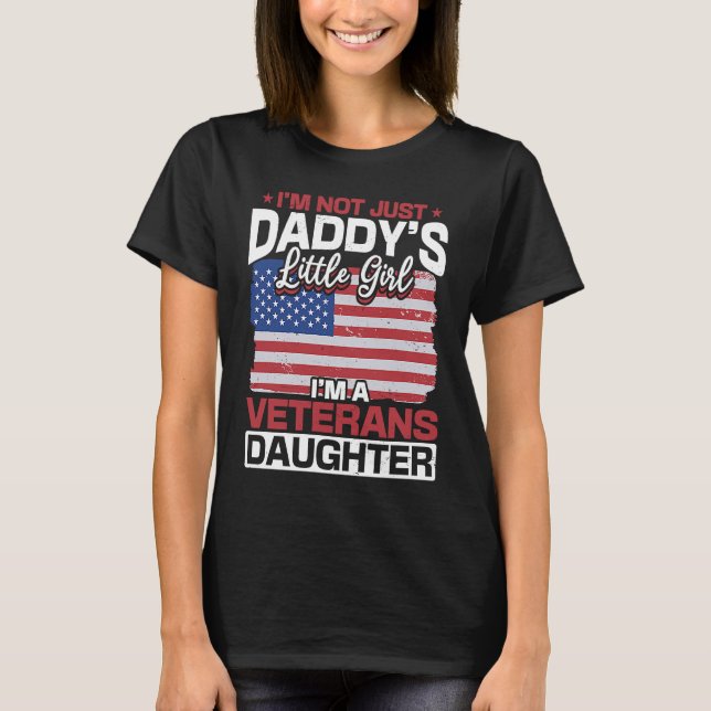 US Ich bin nicht nur ein kleines Mädchen, ich bin  T-Shirt (Vorderseite)