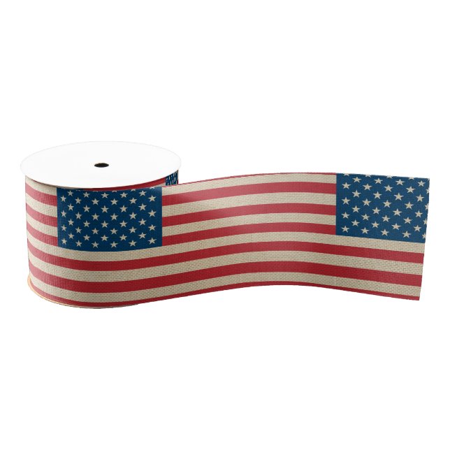 US-Imitate-Flagge Ripsband (Spule)