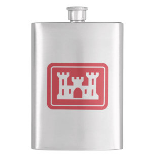 US-Ingenieurkorps DOD Militär Flachmann