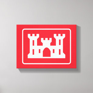 US-Ingenieurkorps DOD Military Leinwanddruck