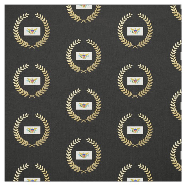 US-Jungferninselnflagge Stoff (Muster)