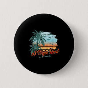 Us Jungfrau Island Beach St. Thomas Shirt Lost Par Button