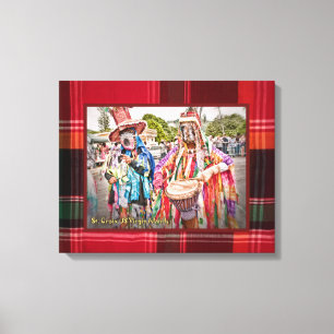 US Jungfrau Islands Masqueraders St. Croix Leinwanddruck