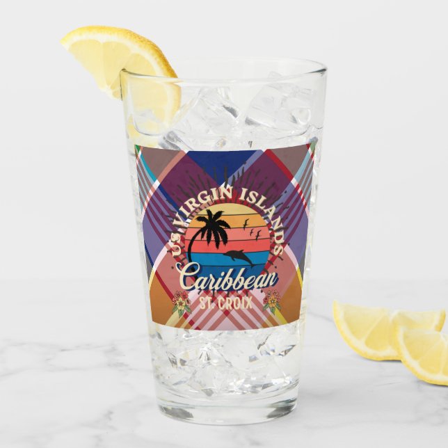 US Jungfrau Islands St Croix USVI Glas (Vorderseite Ice)