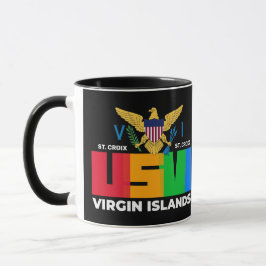 US Jungfrau Islands St. Croix USVI Tropical Tasse