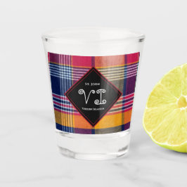 US Jungfrau Islands St John USVI Madras USVI Schnapsglas