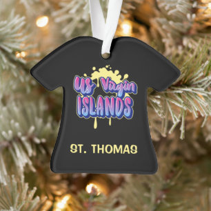 US Jungfrau Islands St. Thomas USVI Weihnachten Ornament