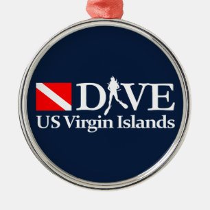 US-Jungfrauen-Inseln DV4 Ornament Aus Metall