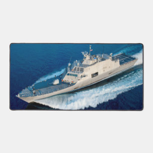 US-KAMPFSCHIFF - LCS SCHREIBTISCHUNTERLAGE