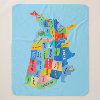 US-Karte Sherpadecke