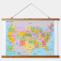 US-Kartenmauer