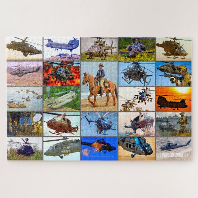 US-KAVIERAFTUNG "MONTAGE" PUZZLE (Horizontal)