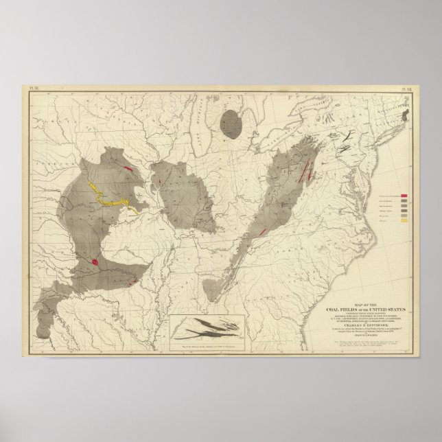 US-Kohlefelder Poster (Vorne)