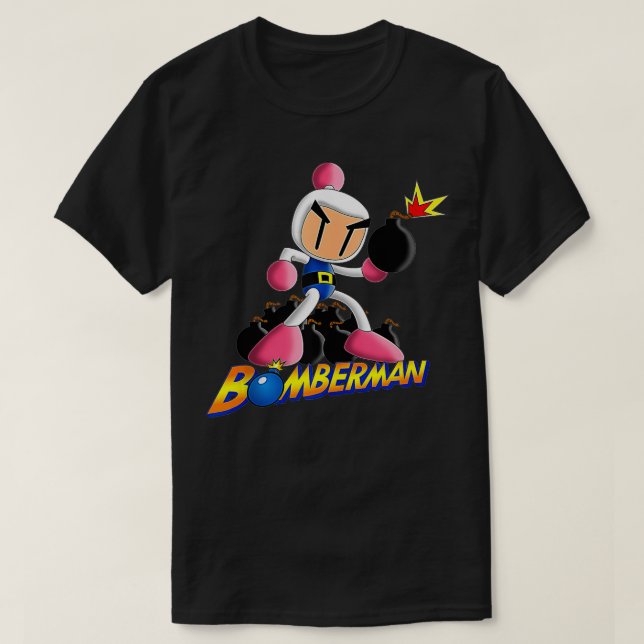 US Konami Bomberman Bomberman Bombing 01 T-Shirt (Design vorne)