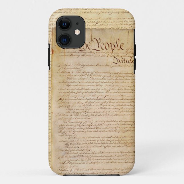 US-KONSTITUTION Case-Mate iPhone HÜLLE (Rückseite)
