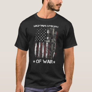 US-Kriegsministerium USA Amerikanische Flagge Waff T-Shirt