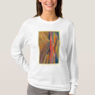 US-Landstraße 80, die das amerikanische T-Shirt