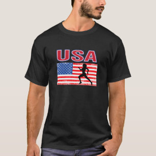 US-Lieben verfolgen Sommerspiele in Amerika T-Shirt