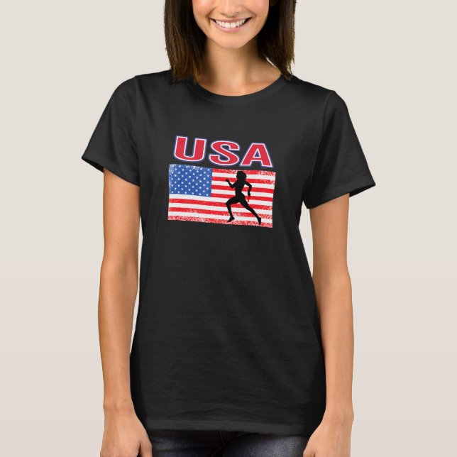 US-Lieben verfolgen Sommerspiele in Amerika T-Shirt