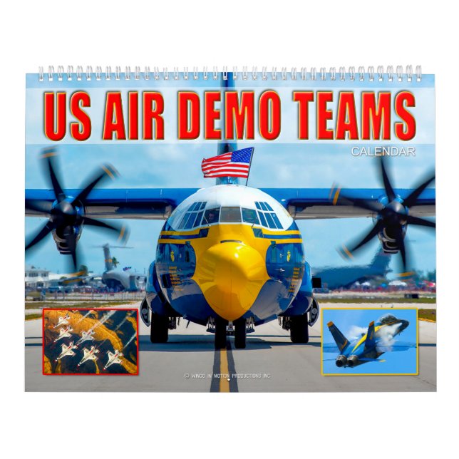 US-LUFTDEMONSTRATIONSTEAMS KALENDER (Titelbild)