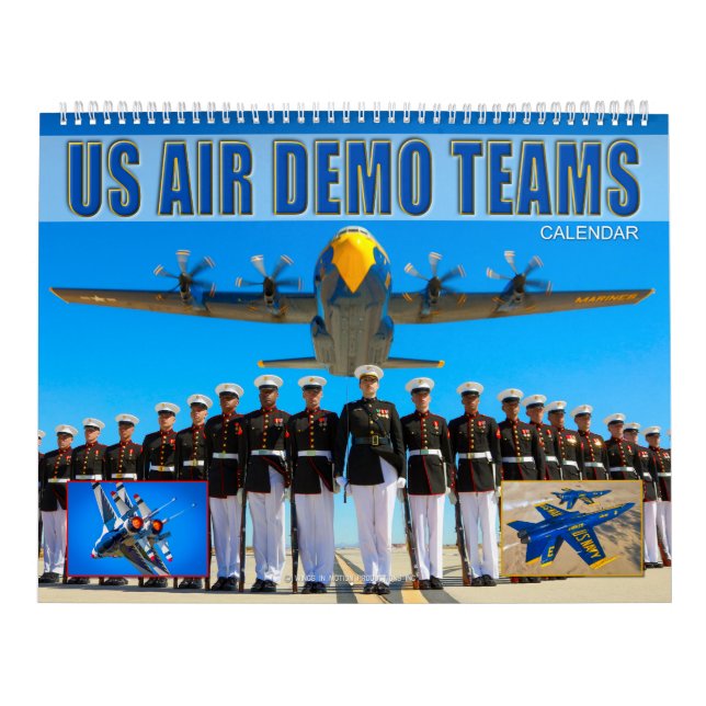US-LUFTDEMONSTRATIONSTEAMS KALENDER (Titelbild)