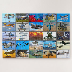 US-LUFTFAHRT "MONTAGE" PUZZLE