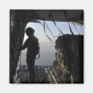 US-Luftwaffe loadmaster Magnet