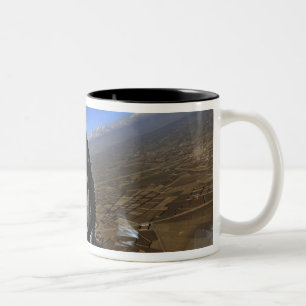 US-Luftwaffe-Luftkampf-Fotograf Zweifarbige Tasse