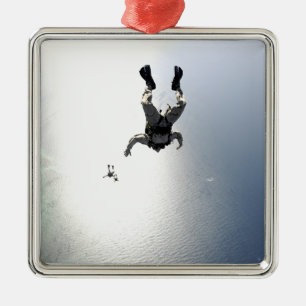 US-Luftwaffenparadies Silbernes Ornament