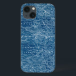 US Map Blueprint iPhone 13 Hülle<br><div class="desc">US-Kartenkonzept Künstler: Vision Studio. Bild-ID: 92329Z.</div>