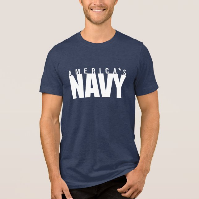 US-Marine | Amerikas Marine Tri-Blend Shirt (Vorderseite)