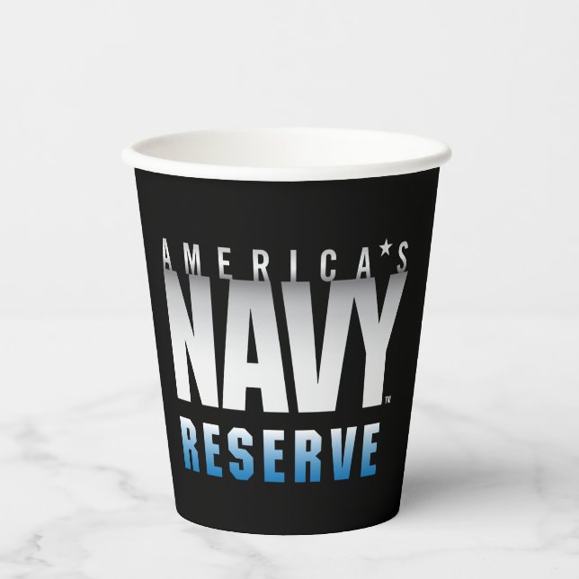US-Marine | Amerikas Navy-Reserve Pappbecher (Vorderseite)