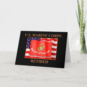 US Marine Corps Grußkarte Karte