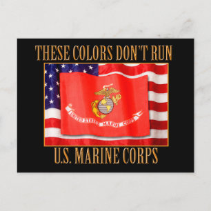 US Marine Corps Postcard Postkarte