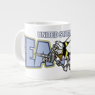 US-Marine Jumbo-Tasse