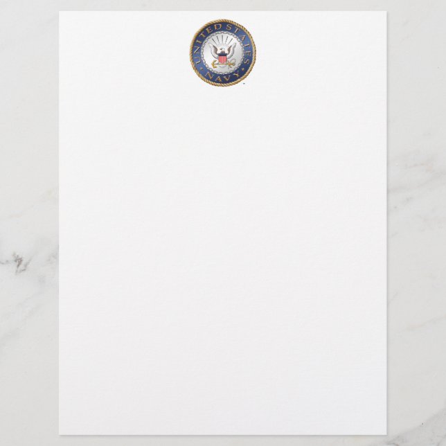 US-Marine Letterhead (Vorderseite)