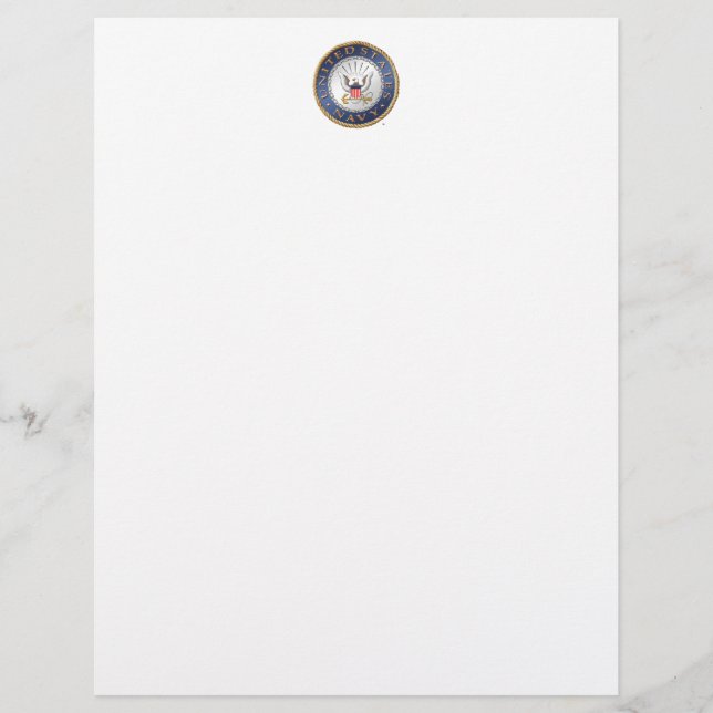 US-Marine Letterhead (Vorderseite)