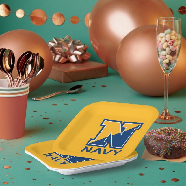 US-Marine | Marine Initial N Pappteller (Multi)