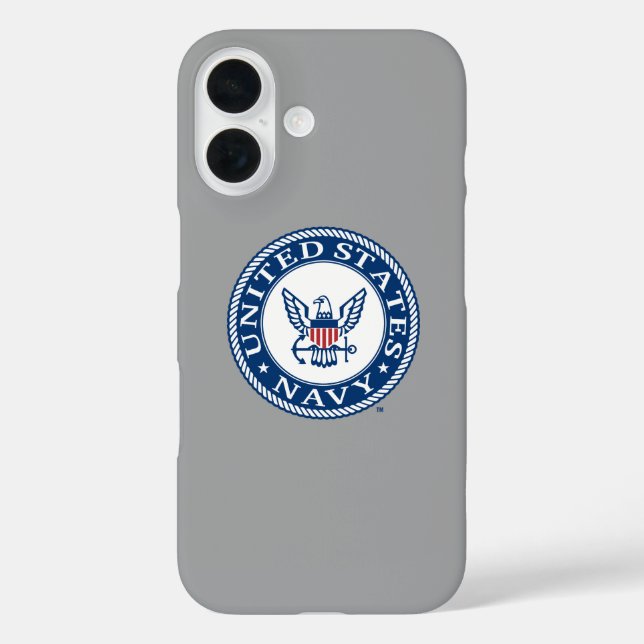US-Marine | Navy Alt Emblem Case-Mate iPhone Hülle (Rückseite)