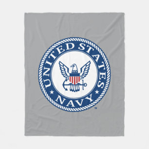 US-Marine   Navy Alt Emblem Fleecedecke