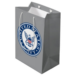 US-Marine   Navy Alt Emblem Mittlere Geschenktüte