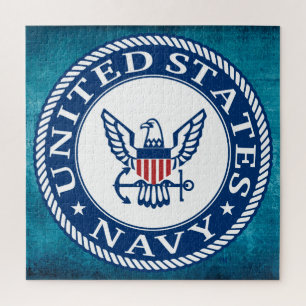US-Marine   Navy Alt Emblem Puzzle