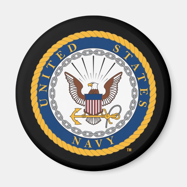 US-Marine | Navy Emblem Magnet (Vorne)