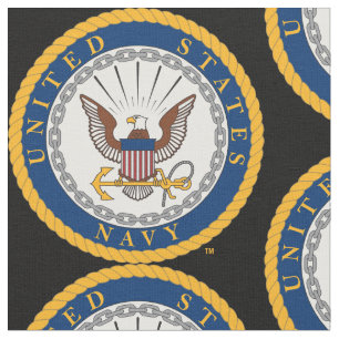 US-Marine   Navy Emblem Stoff