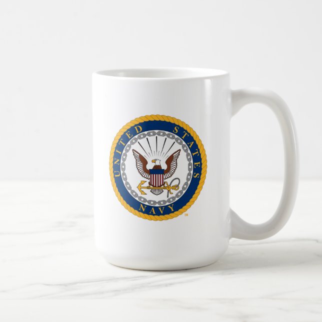 US-Marine | Navy Emblem Tasse (Rechts)